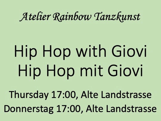Hip Hop Giovi Thursday / Donnerstag 17:00 Nr. 4