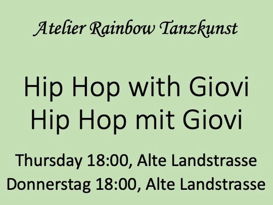 Hip Hop Giovi Thursday / Donnerstag 18:00 Nr. 3