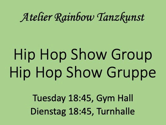 Hip Hop Show Group / Show Gruppe Nr. 4