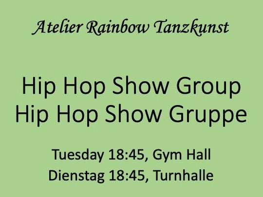 Hip Hop Show Group / Show Gruppe Nr. 3