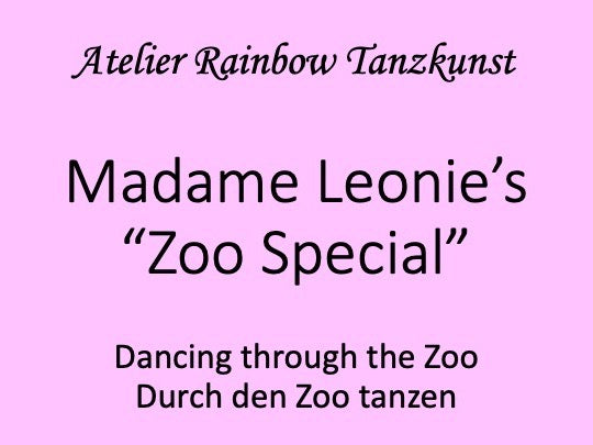 Ballet Leonie's Zoo Special