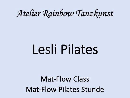 Lesli Pilates Mat Flow Class Intermediate L2