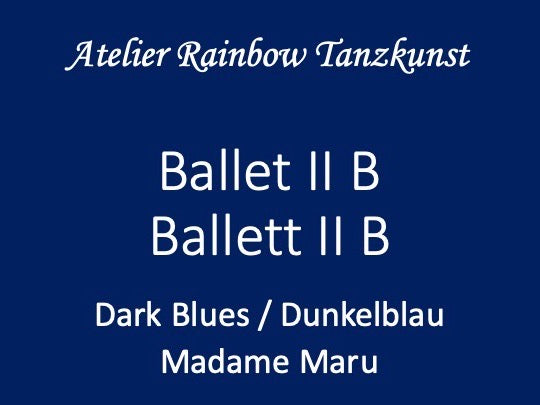 Ballet II B / Ballett II B Nr. 4