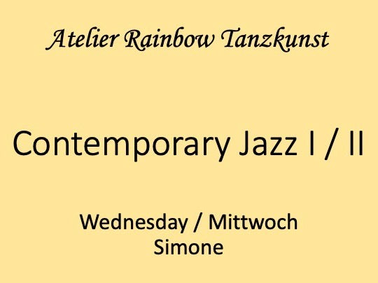 Contemporary Jazz I / II Nr. 1